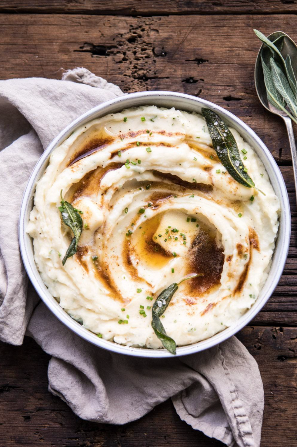 Buttery Herbed Mashed Potatoes