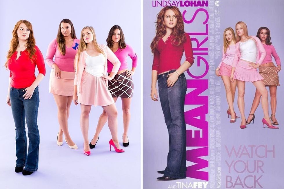 DIY Regina George Mean Girls Costume using Thrifted Clothes and