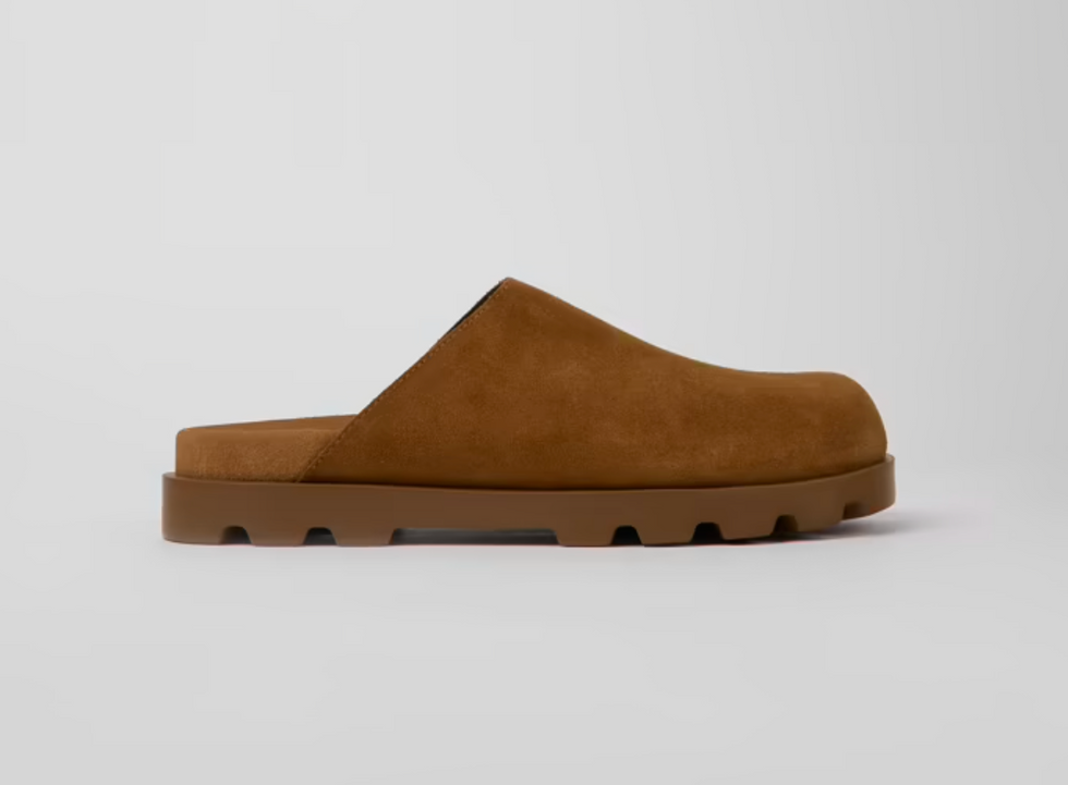 Camper Brutus Sandal in Brown Leather