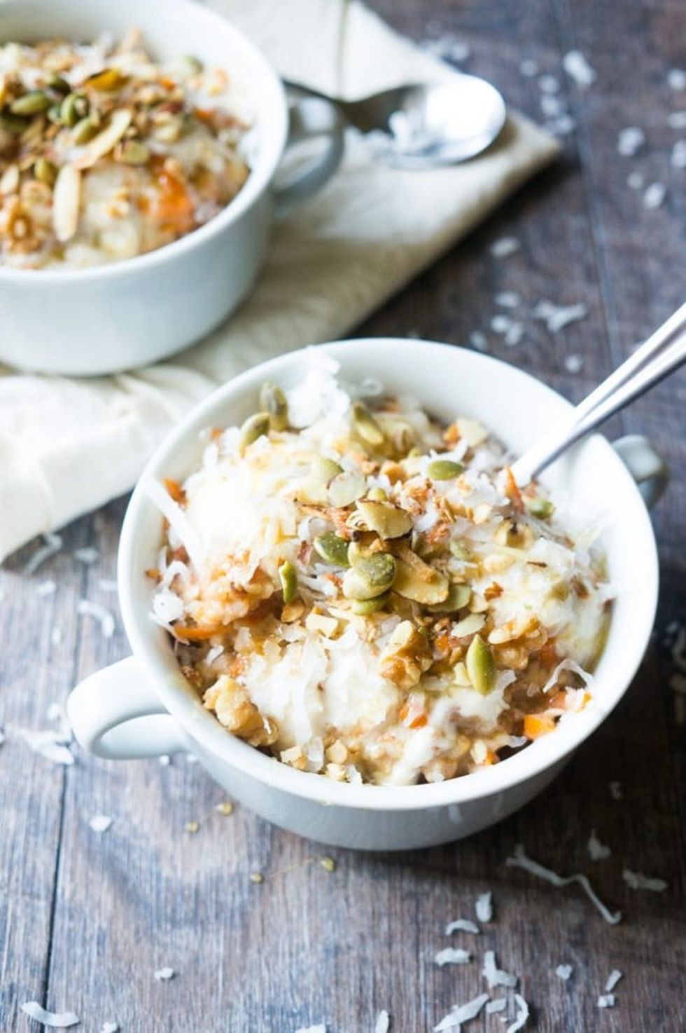 Carrot Cake Steel Cut Oats Recipe