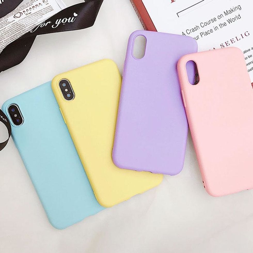 Caseative Candy Color Silicone Phone Case