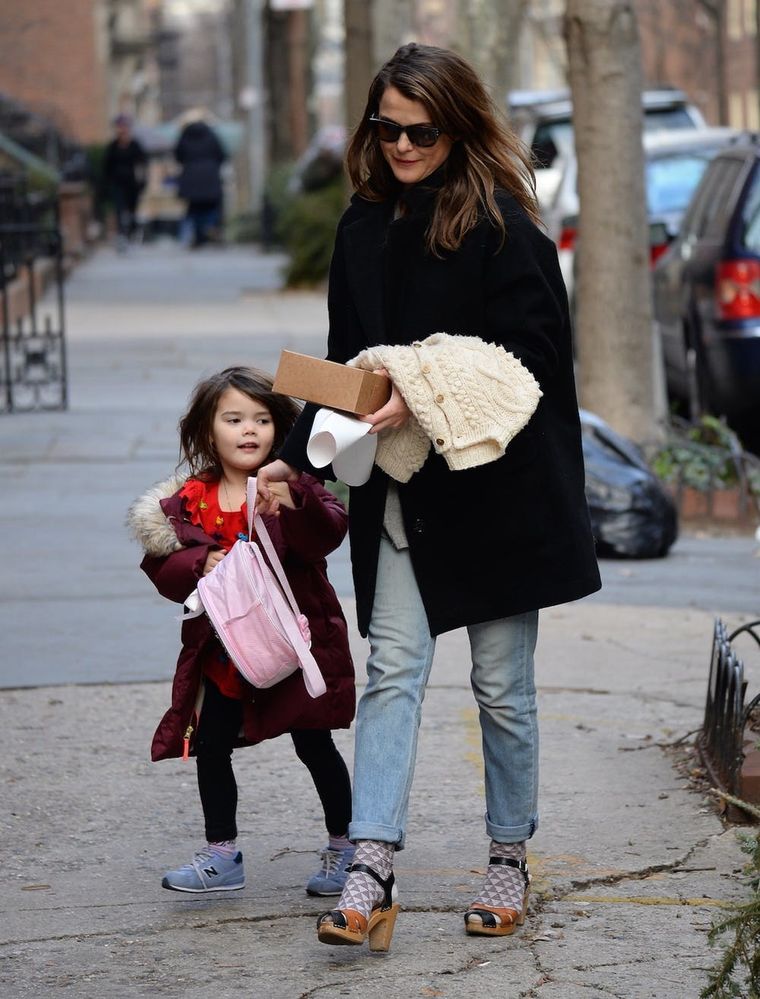 Keri Russell Looks Good in a Mini Skirt