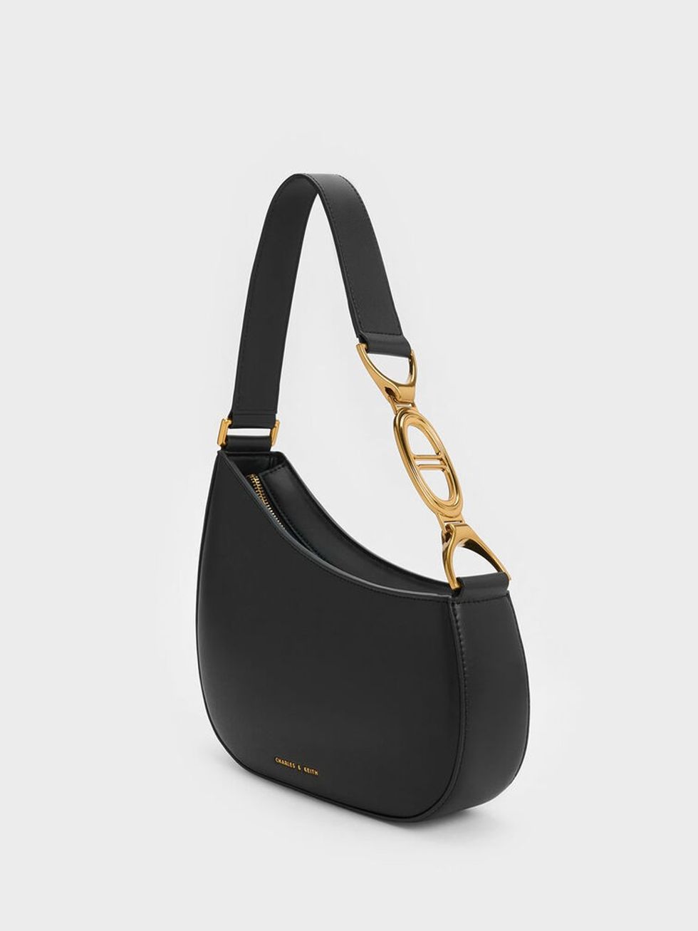 Charles & Keith Asymmetrical Shoulder Bag