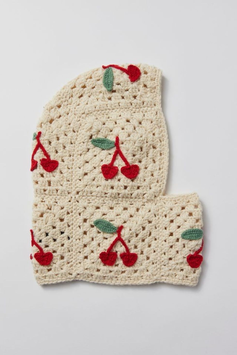 Cherry Crochet Balaclava