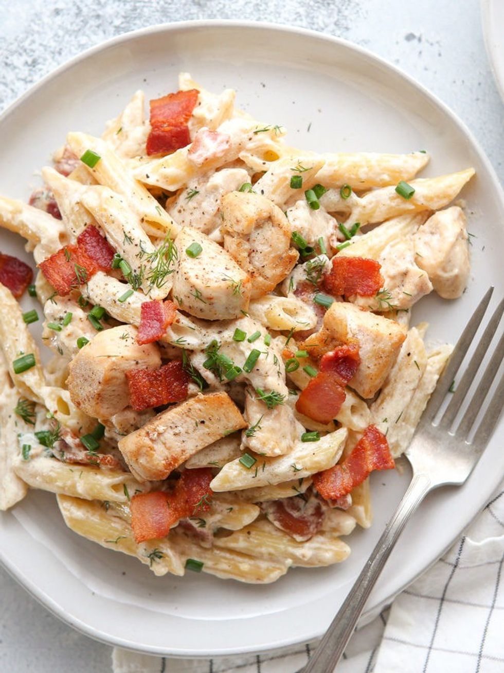 Chicken Bacon Ranch Pasta