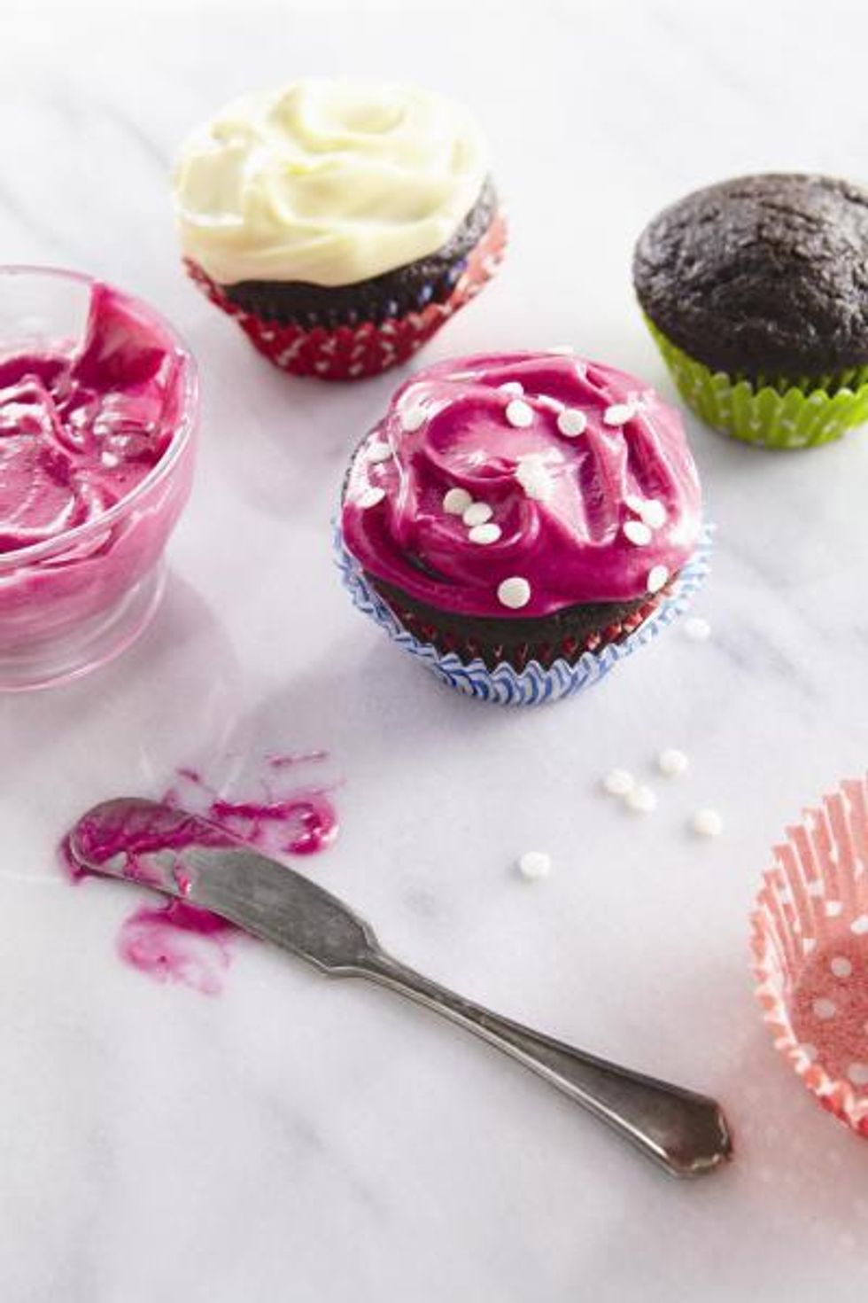 Chocolate Velvet Beet Cupcakes