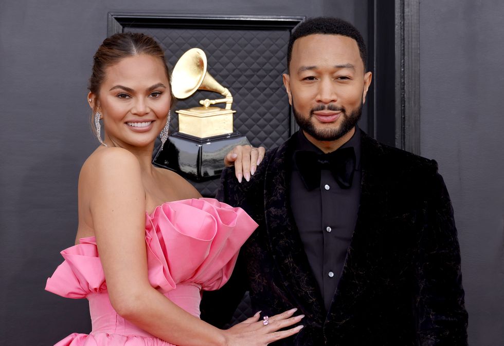 Chrissy Teigen and John Legend