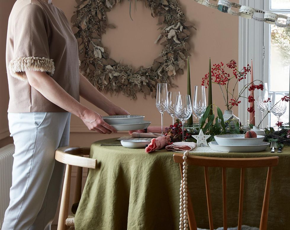 christmas tablescapes