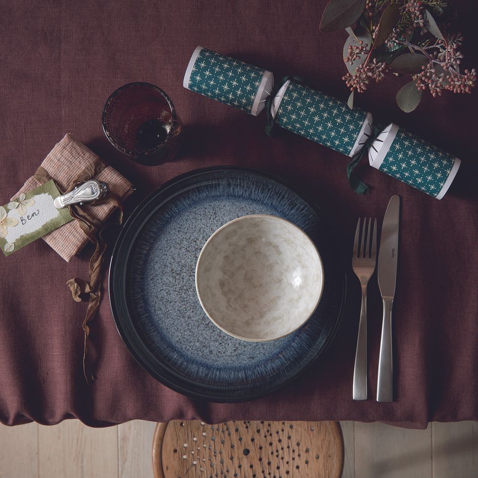 christmas tableware