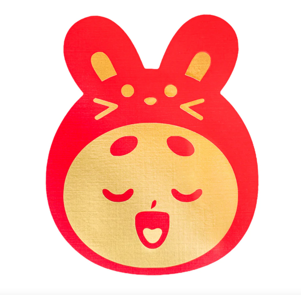 Chunky Things Bunny Baby Red Envelope