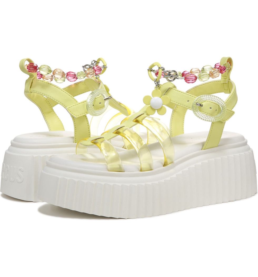 Circus NY Ester Platform Sandal in Citric Acid