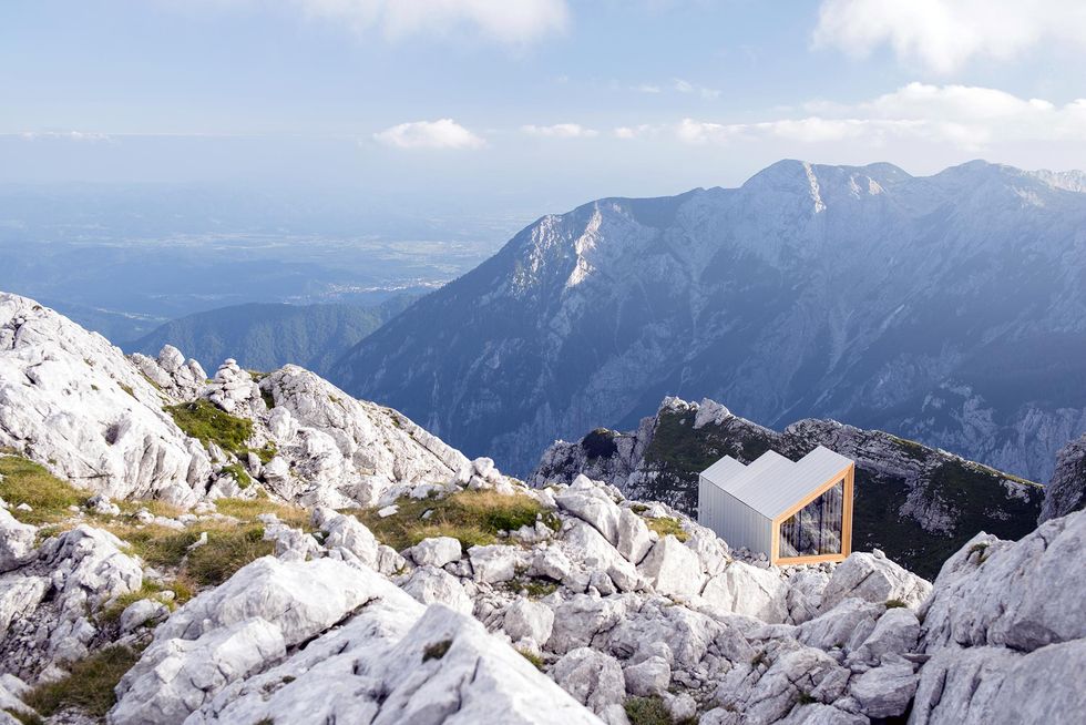 cliffside home slovenia