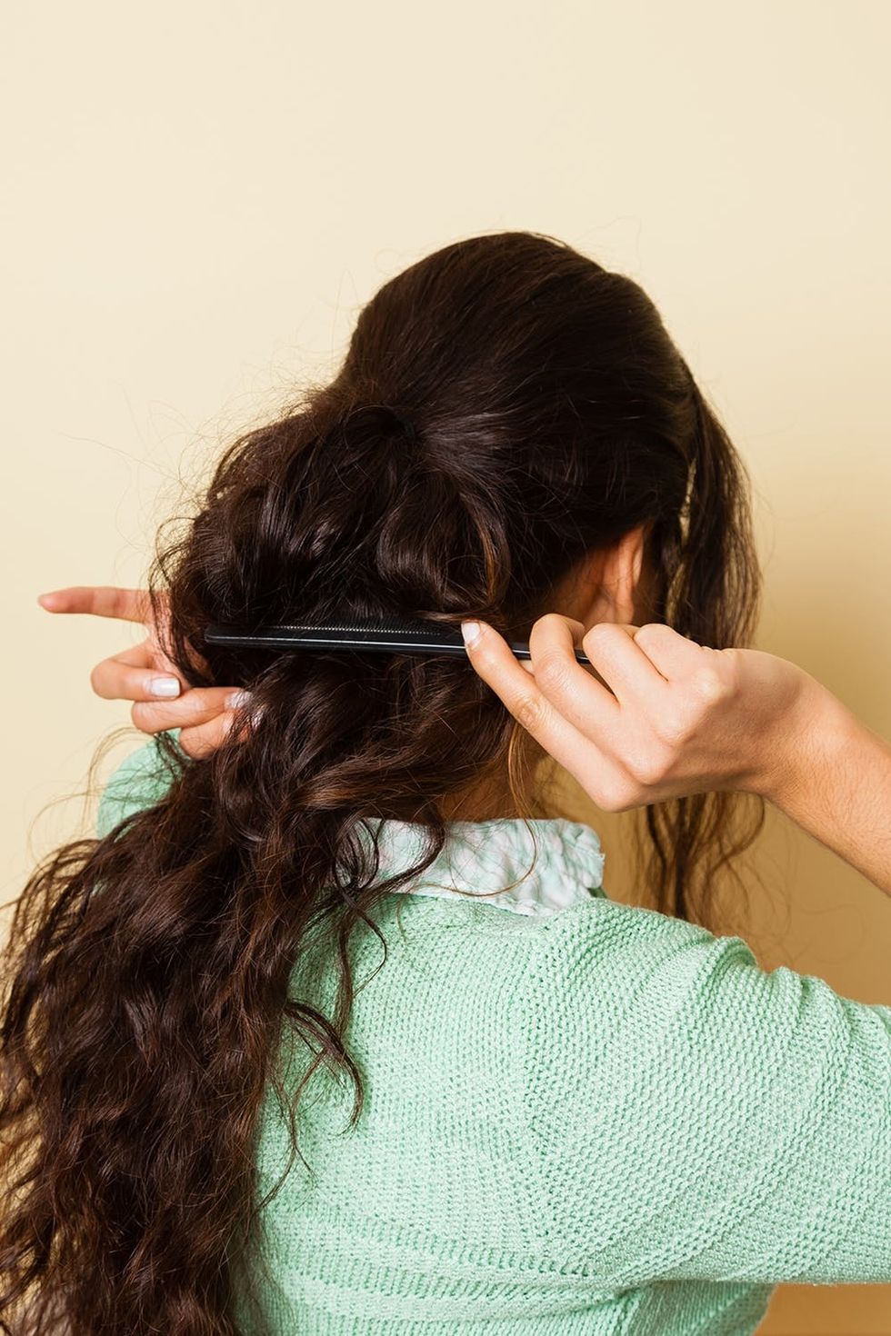 The 30-Second Hack That Takes Your Ponytail to the Next Level - Brit + Co