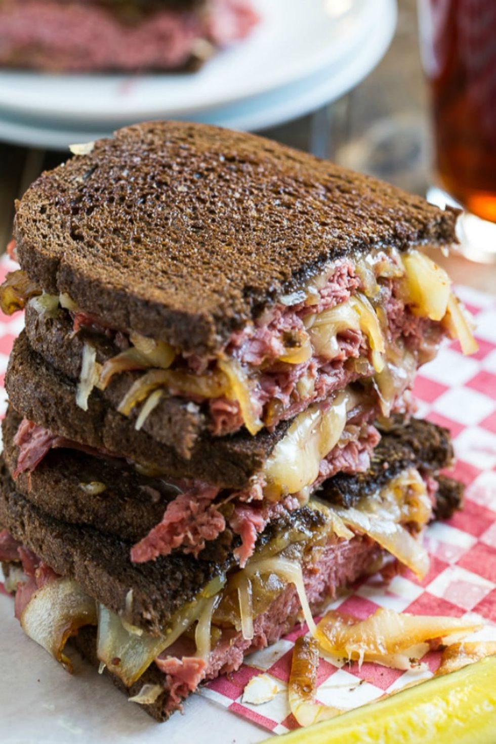 Corned Beef Grilled Cheese