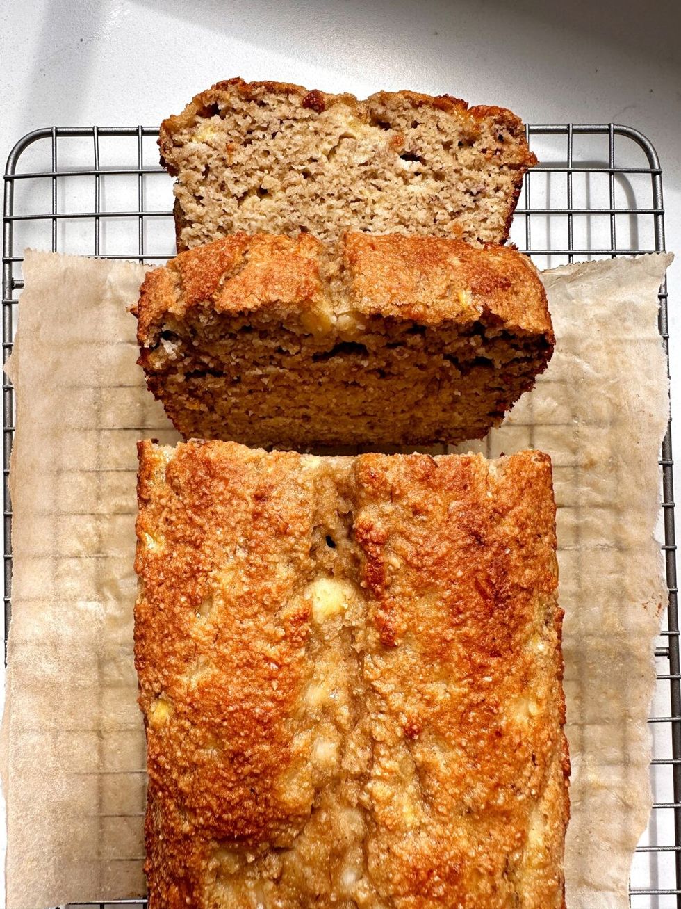 Cottage Cheese Banana Bread