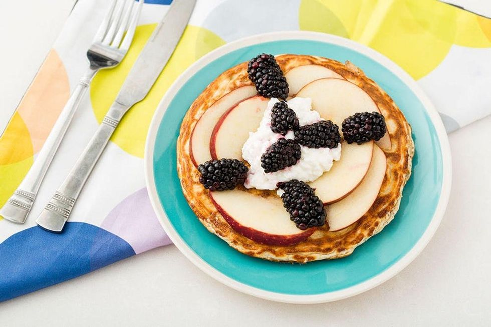 Cottage Cheese Protein Pancake