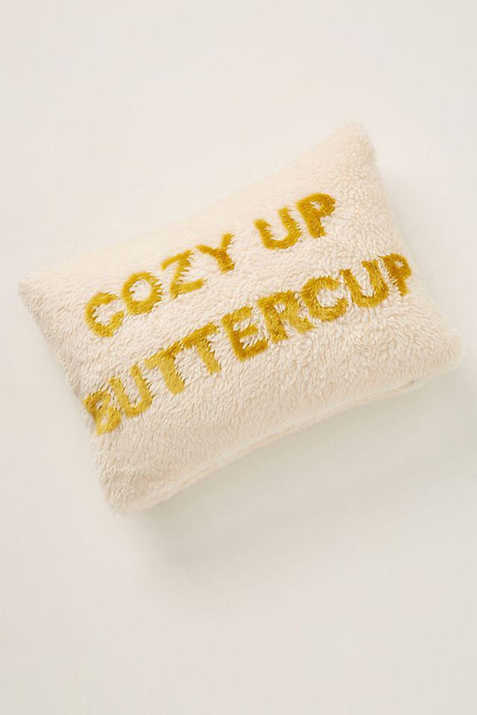 Cozy Up Buttercup Pillow