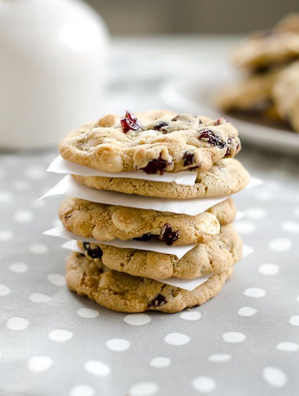 Cranberry and White Chocolate Chip Cookies