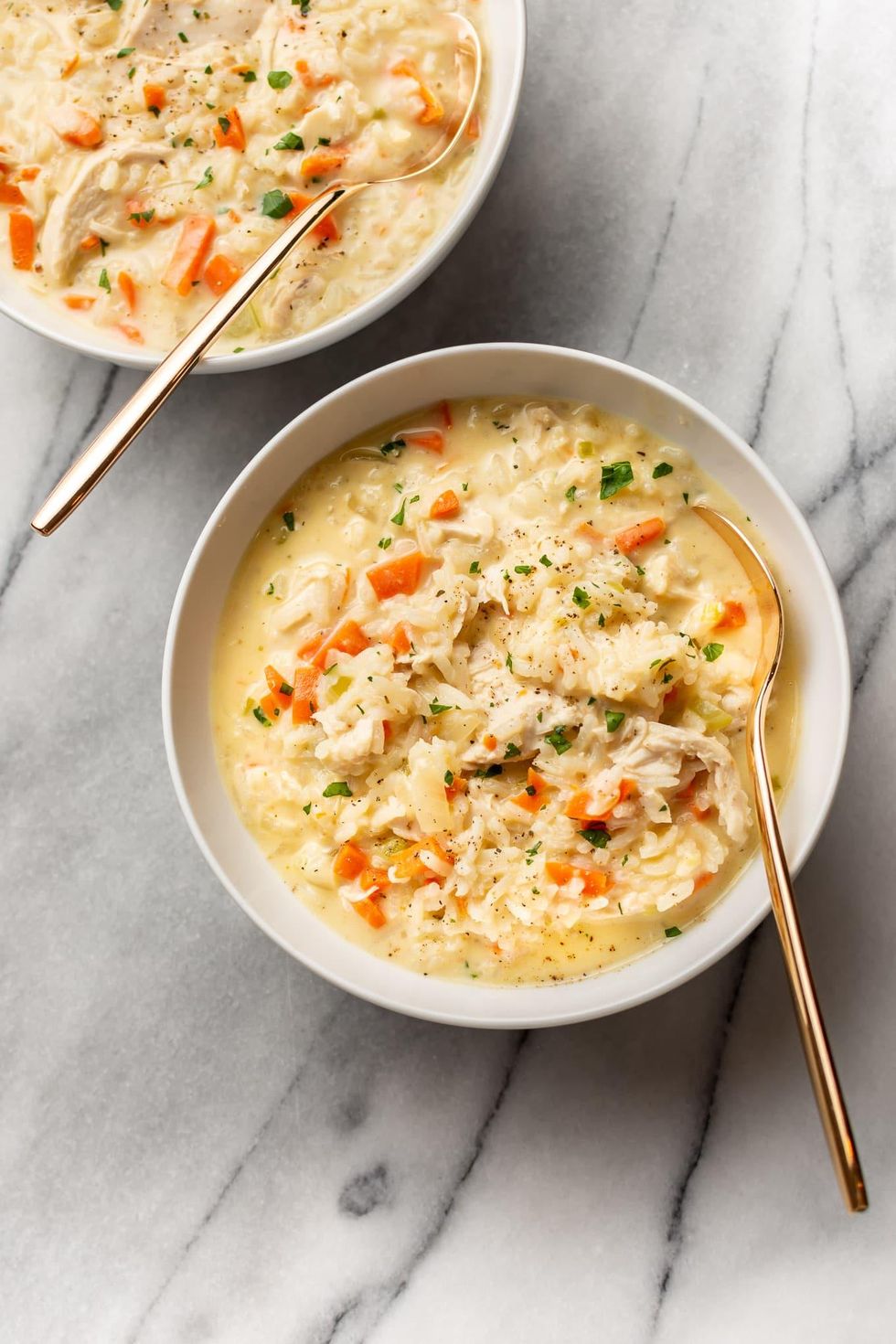 Creamy Chicken and Rice Soup