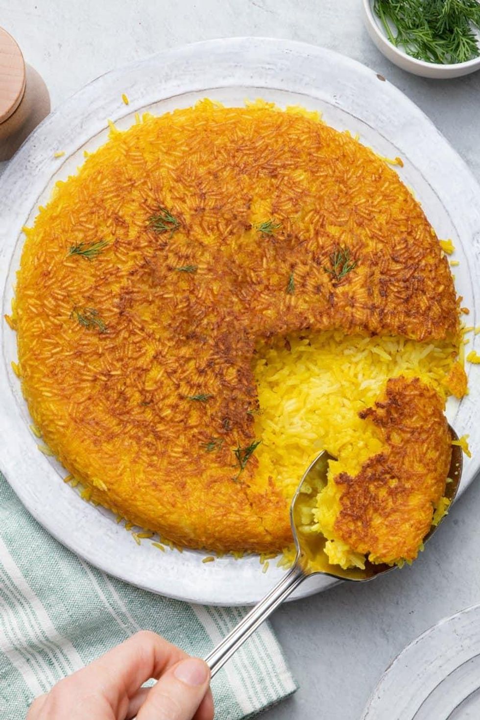 Crispy Persian Rice (Tahdig)