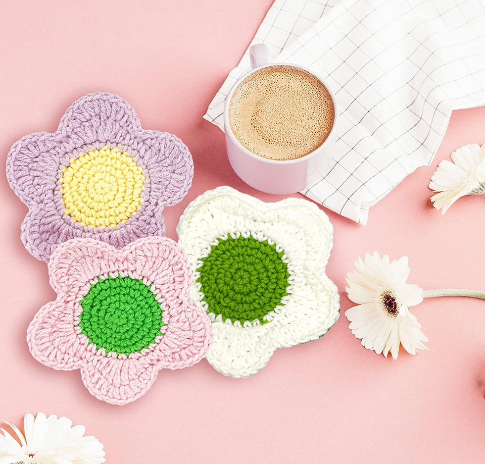 crochet coasters