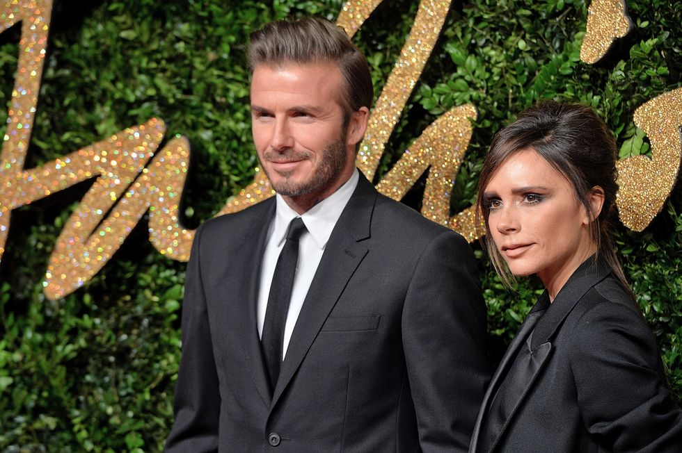 David Beckham and Victoria Beckham