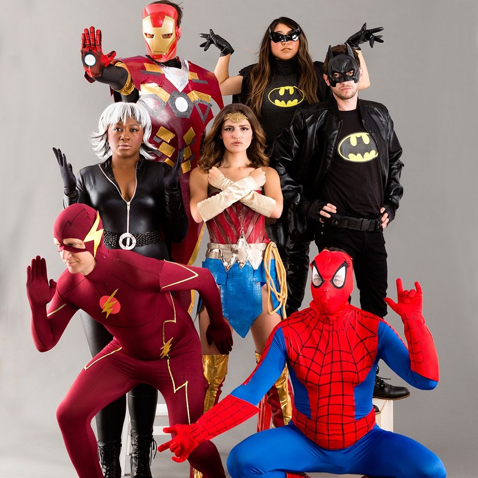 DC + Marvel halloween costumes