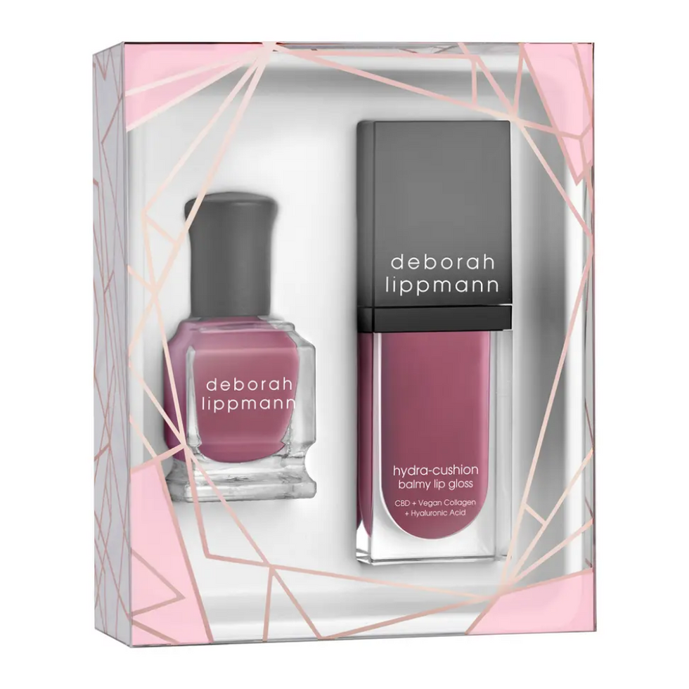 Deborah Lippmann Lip & Nail Duet Holiday Makeup