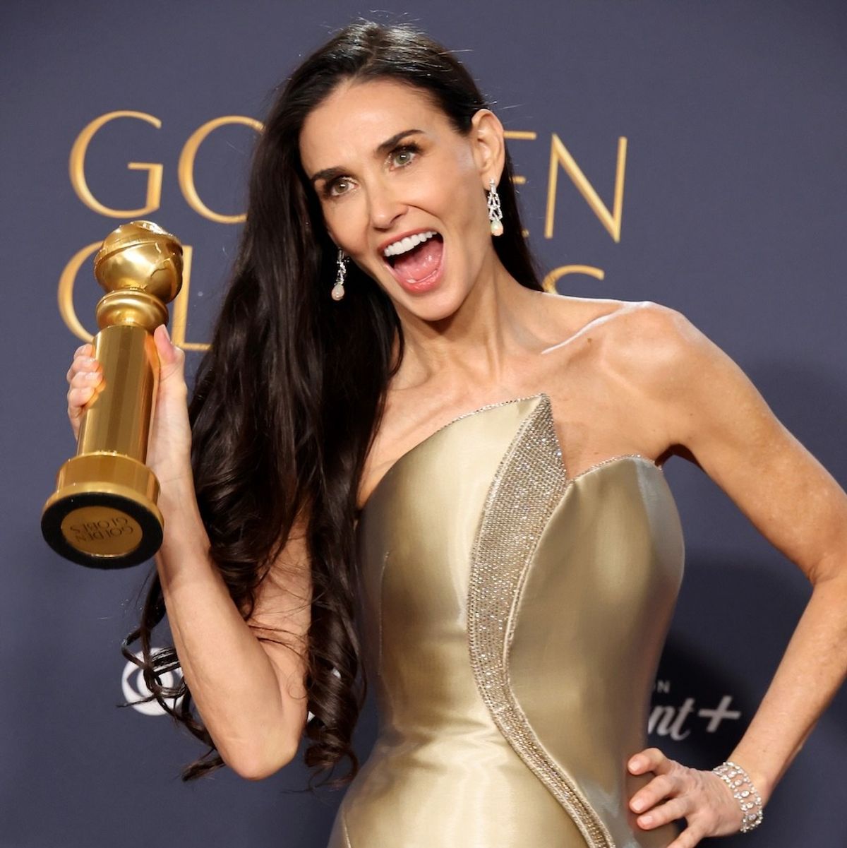 demi moore golden globes