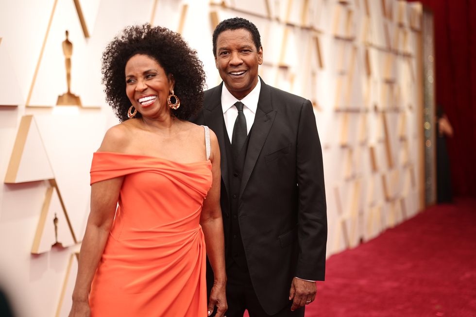 Denzel Washington and Pauletta Washington