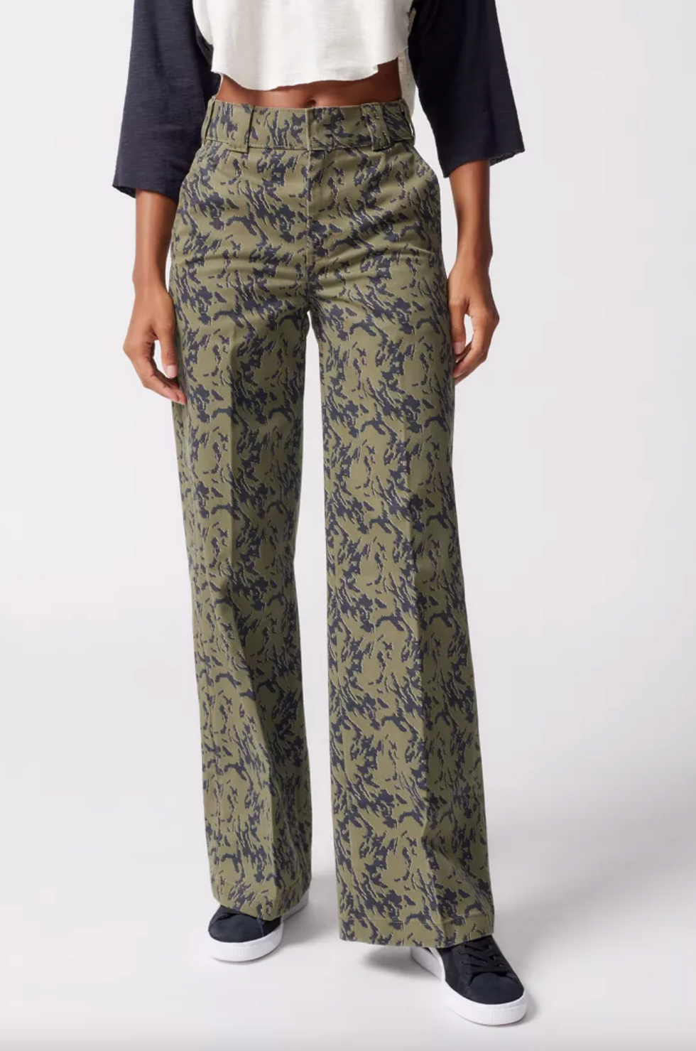 Dickies Drewsey Camo Wide-Leg Pant