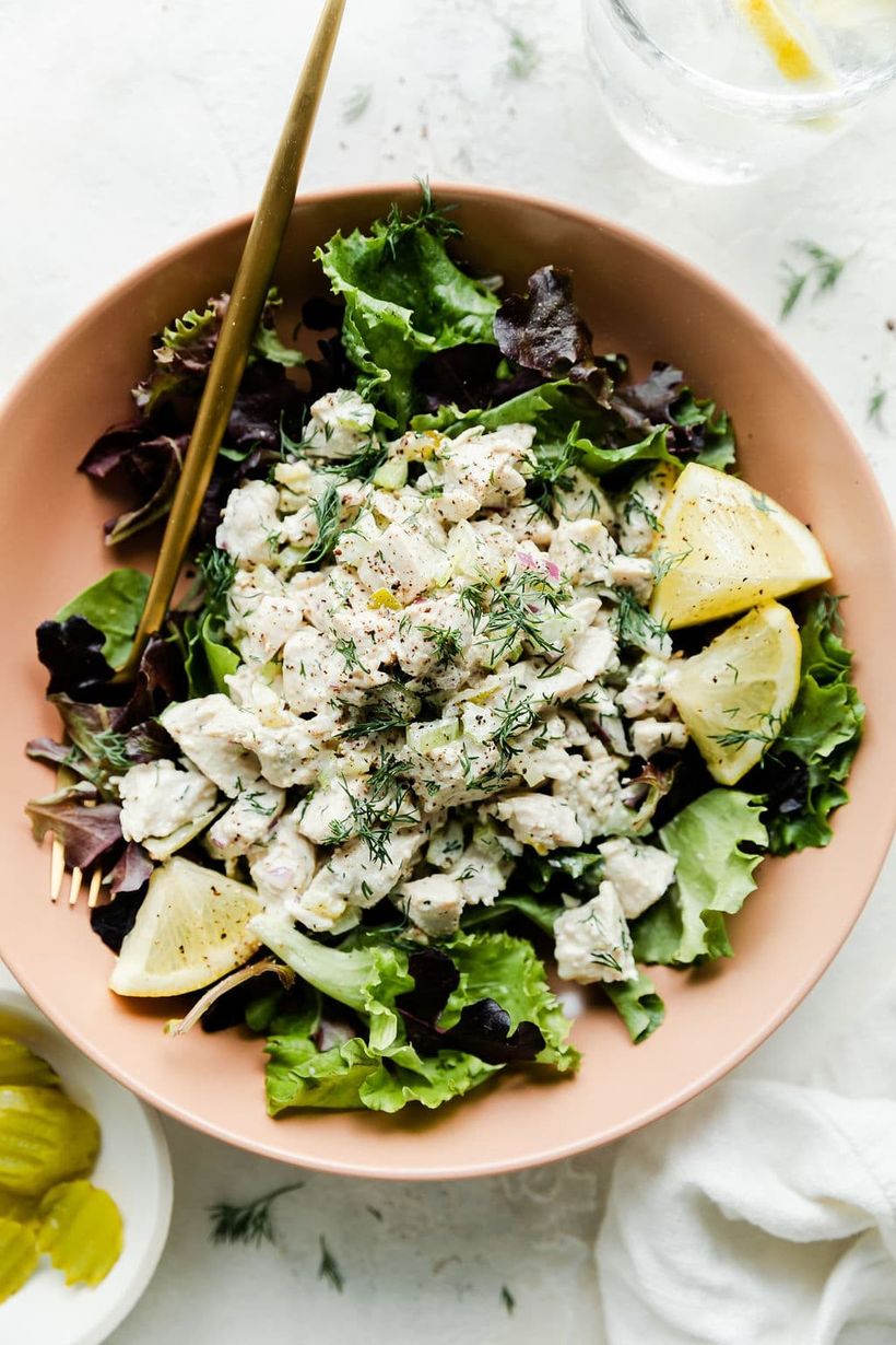 Dill Pickle Chicken Salad