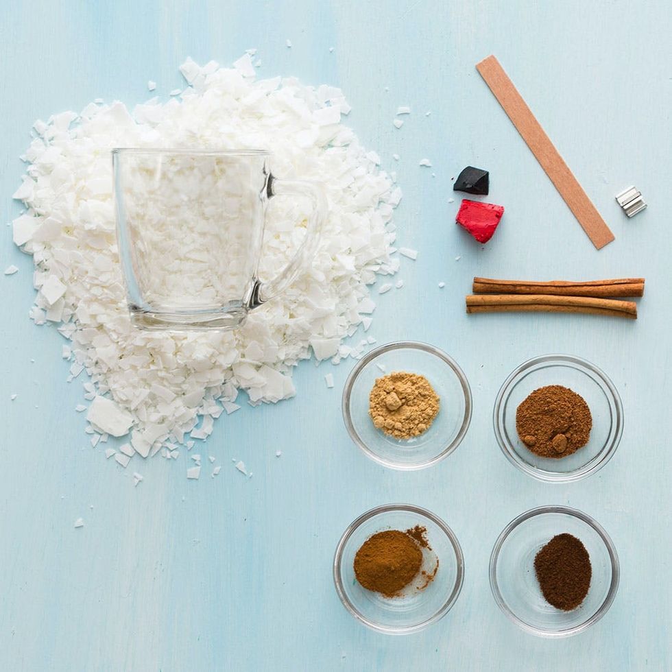 diy chai candle ingredients