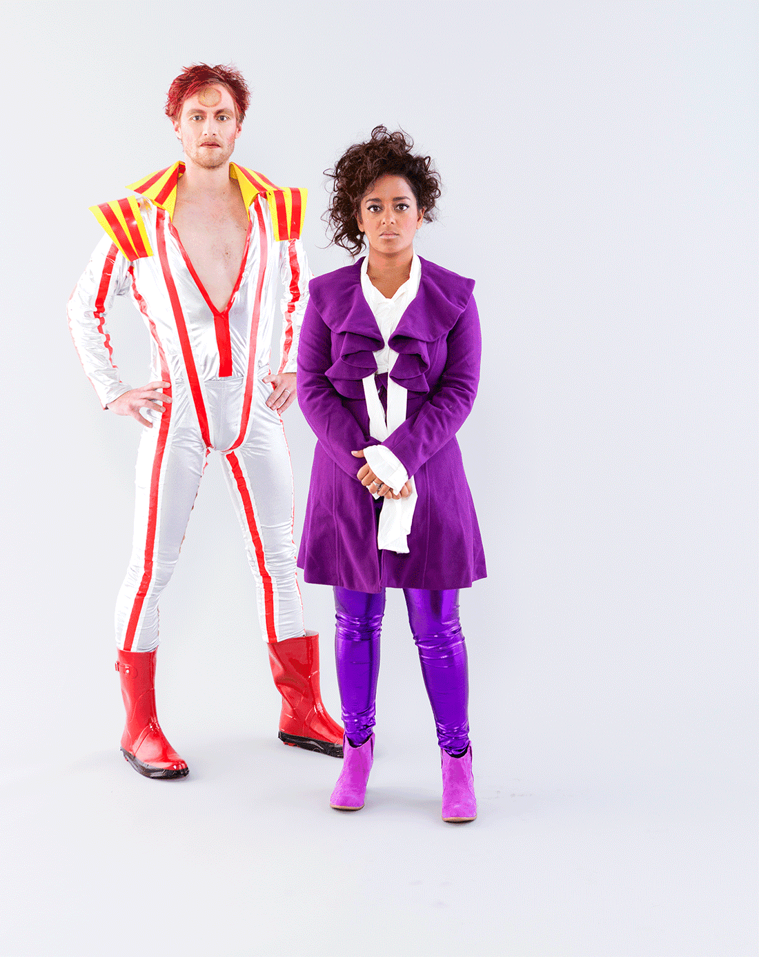 This DIY David Bowie and Prince Couples Costume Will Give You All the Feels  - Brit + Co