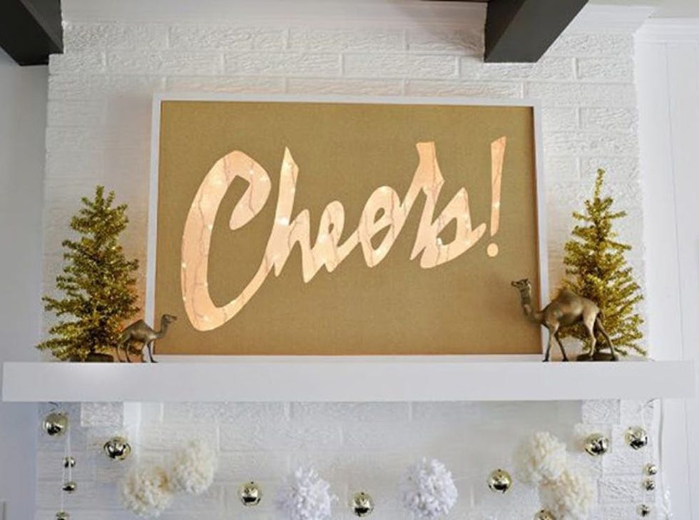 DIY Light Box Marquee