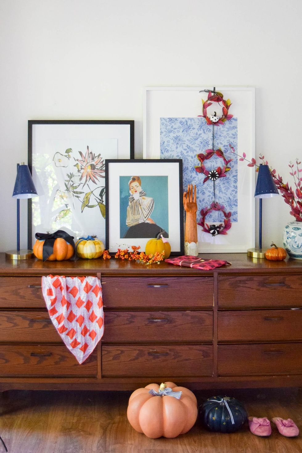 Fall Gallery Wall DIYs — Brit + Co - Brit + Co