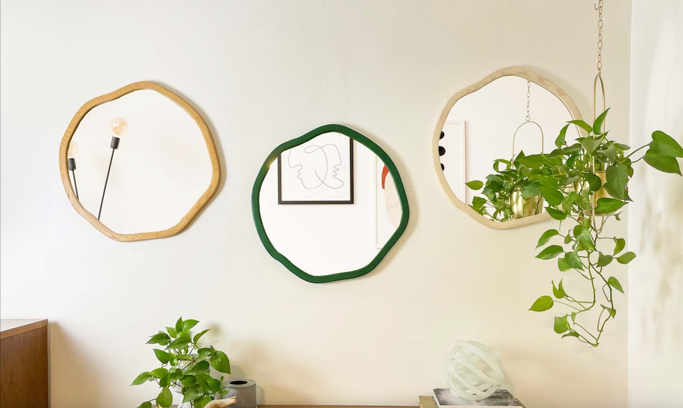 DotandRoseCo Asymmetrical Mirror