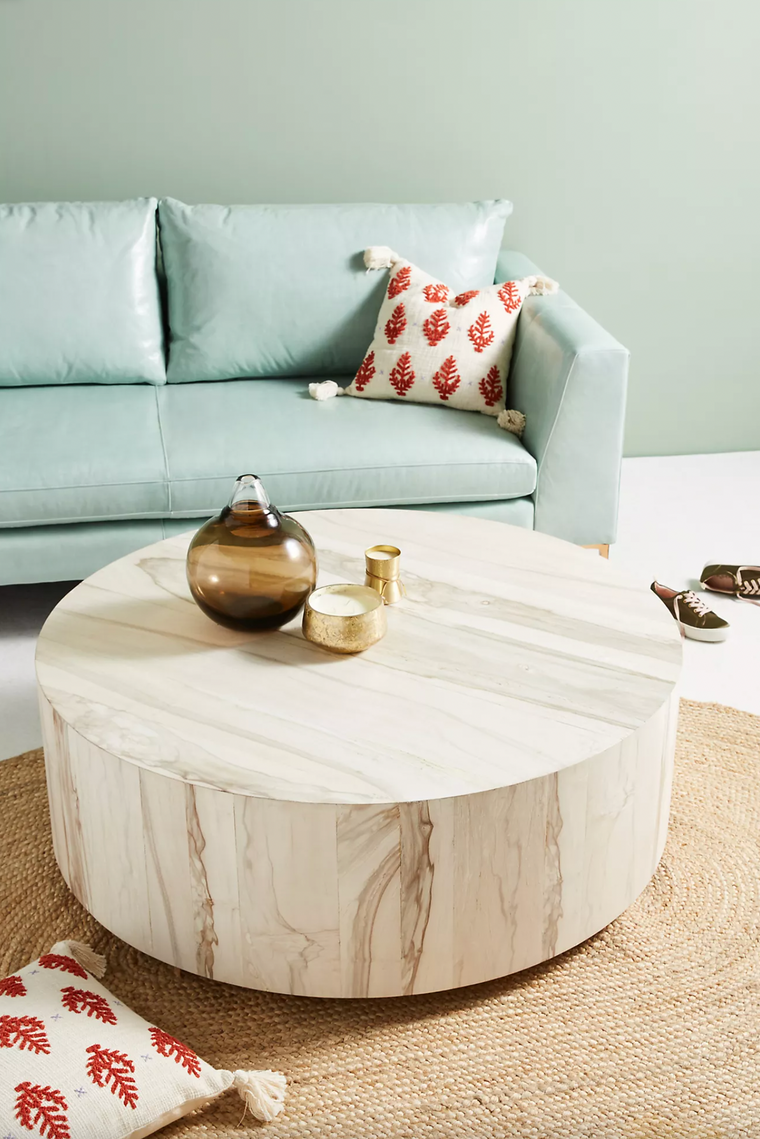 Anthropologie live deals edge coffee table