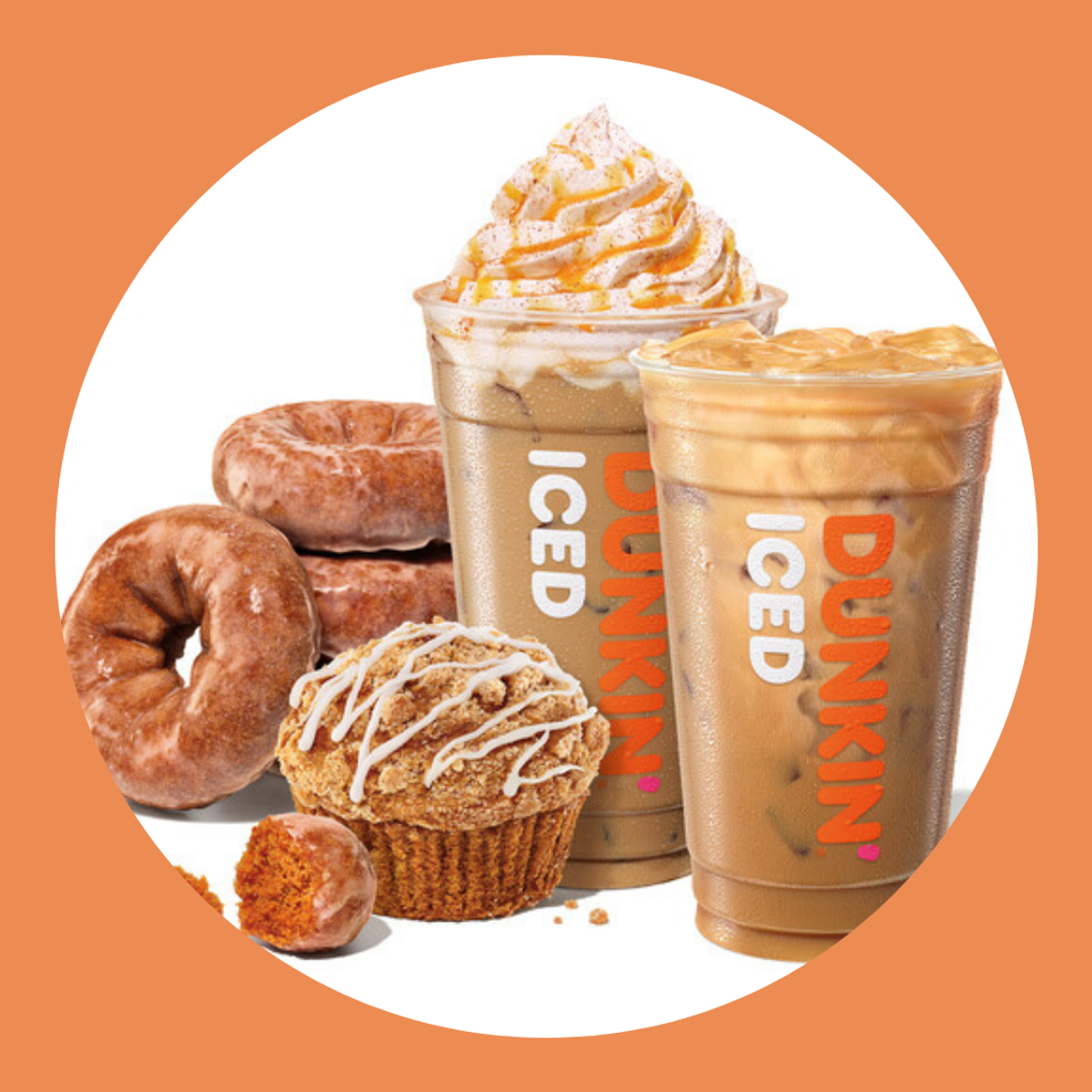 dunkin pumpkin spice fall menu 2024