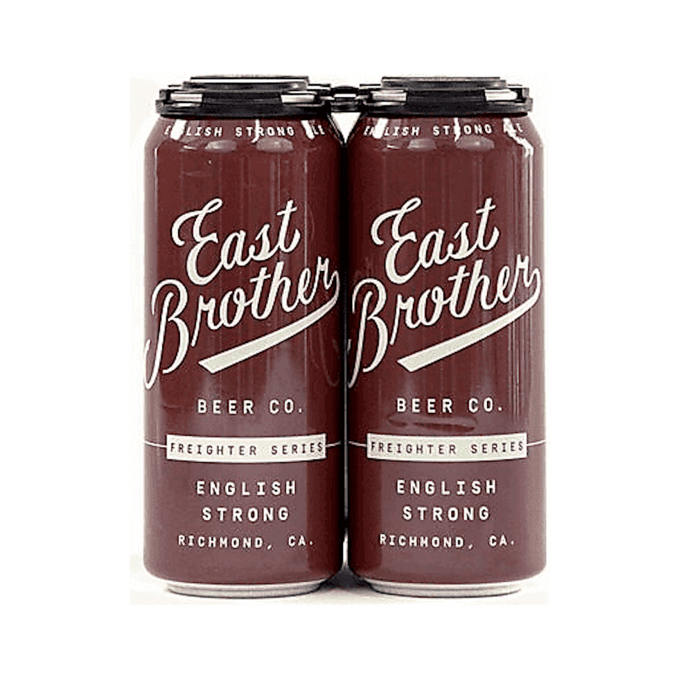 East Brother Beer Co. Freighter Series - English Strong 4pk 16oz Can