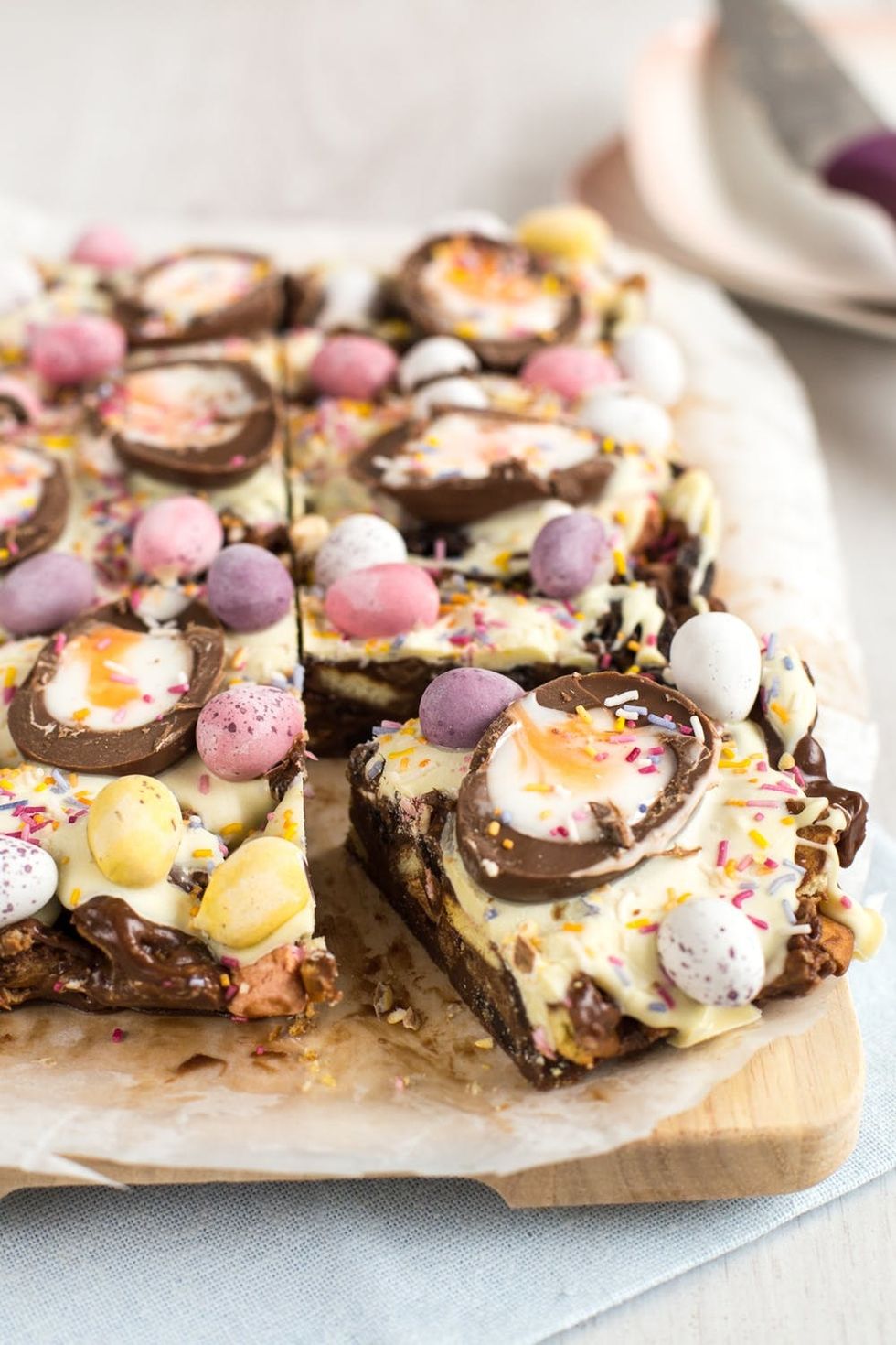 This Creme Egg Rocky Road Recipe Will Brighten Up Your Easter! - Brit + Co