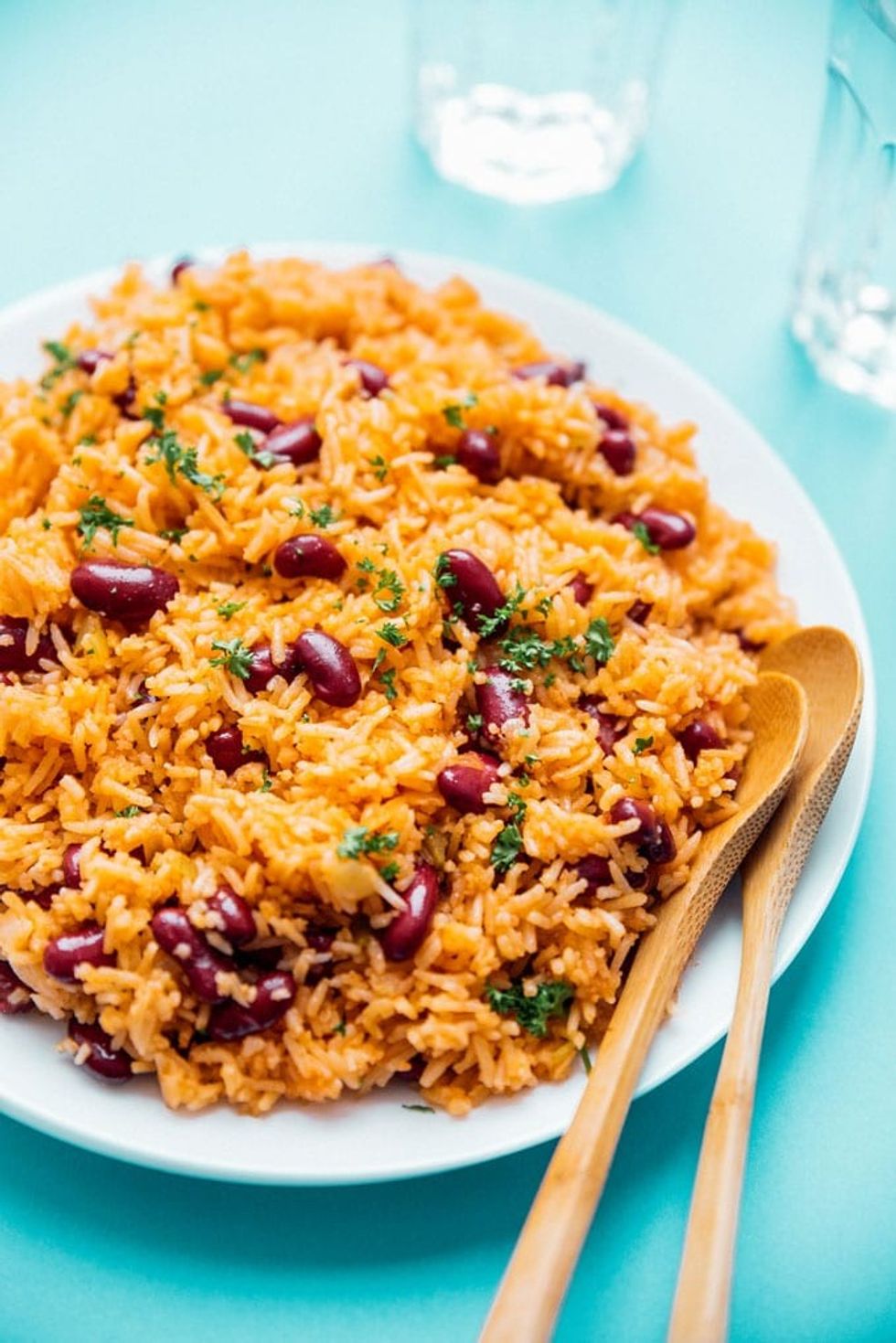 Easy Spanish Rice and Beans