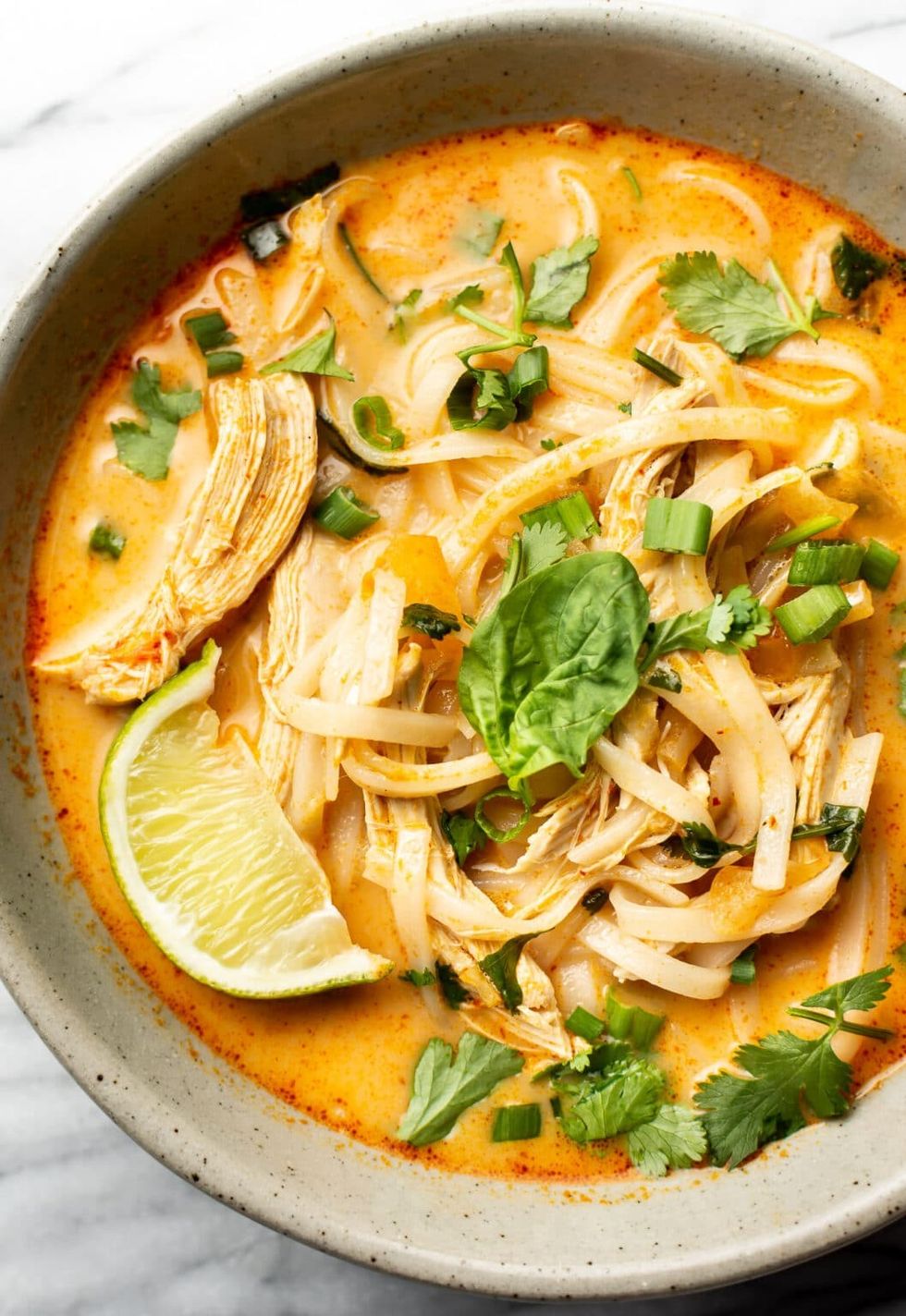 Easy Thai Chicken Curry Soup