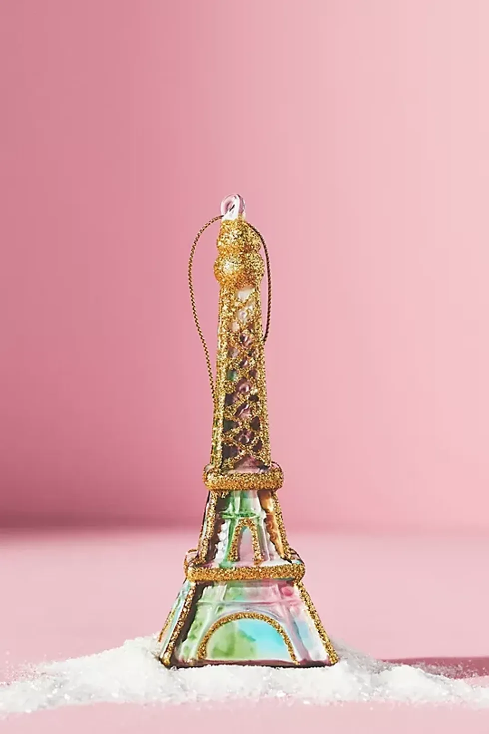 Eiffel Tower Christmas Ornament