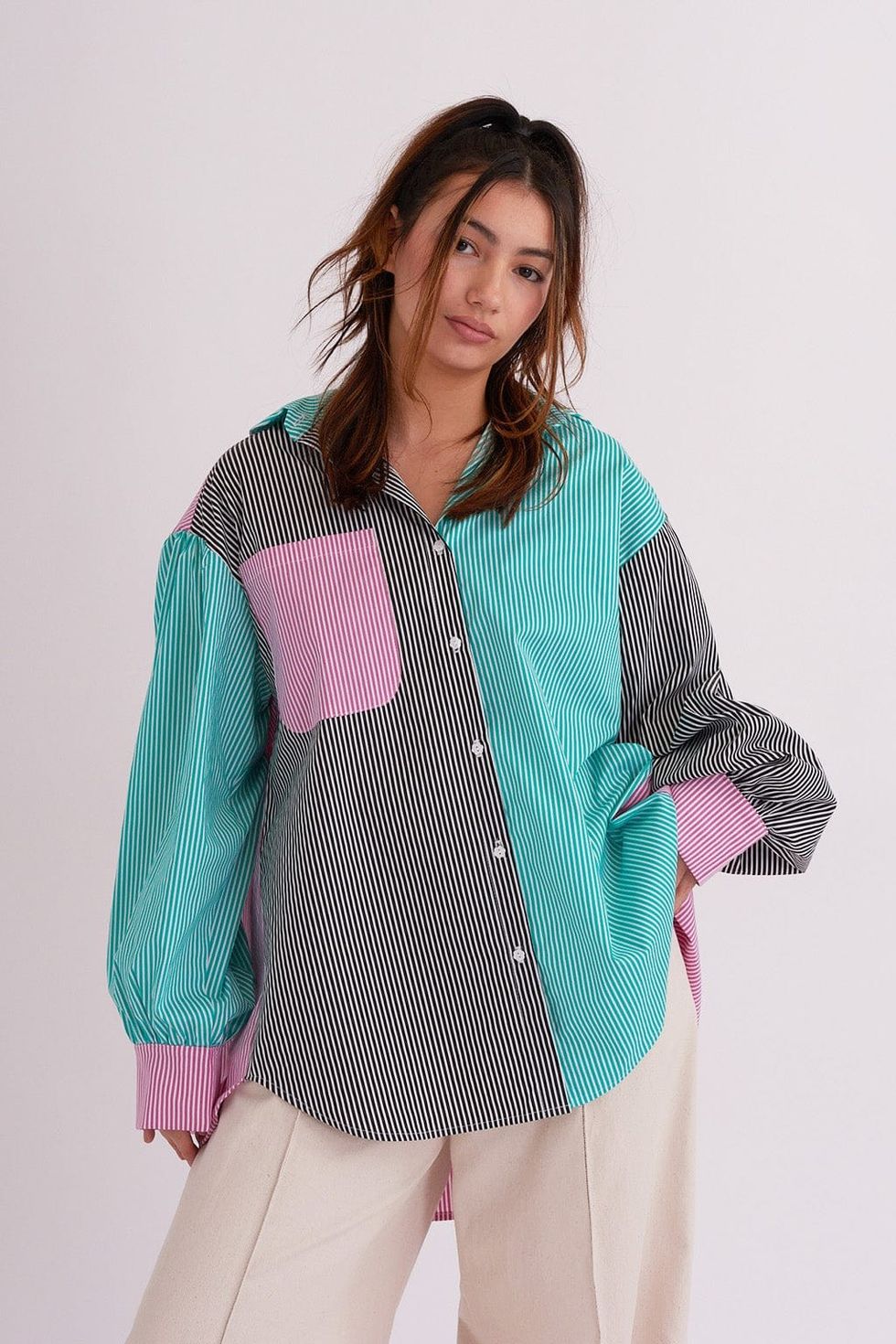 Eliza Faulkner 80s Stripe Venti Shirt