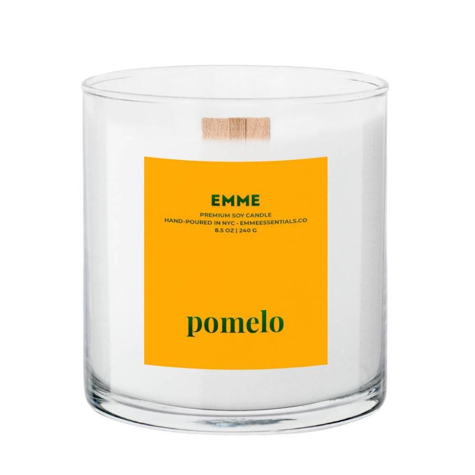 Emme Essentials Pomelo Woodwick Candle