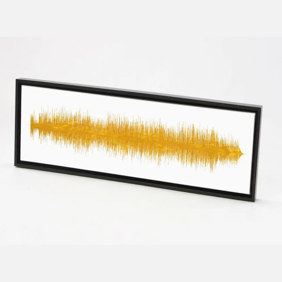 Etsy Custom Soundwave Art Print