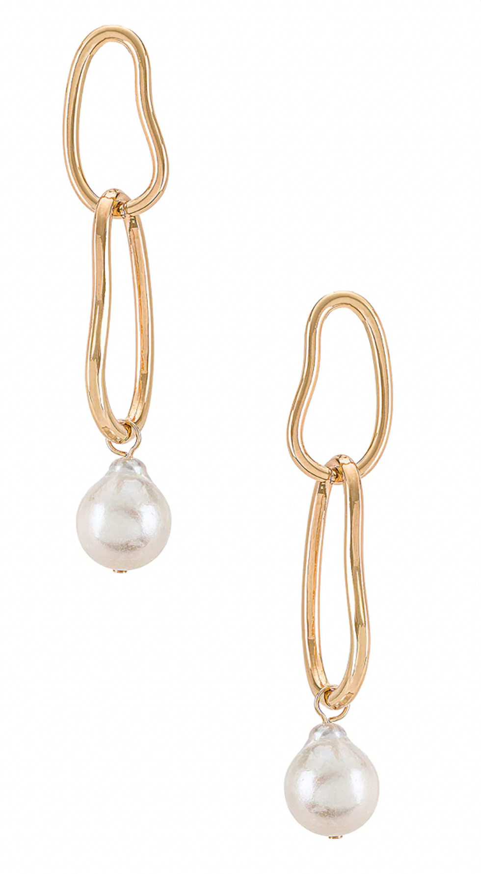 Ettika Pearl Drop Earring