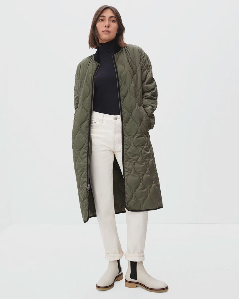 Everlane Renew Oversized Parka - Gem