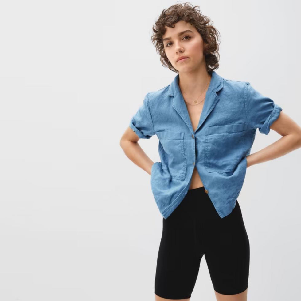 Everlane The Linen Workwear Shirt